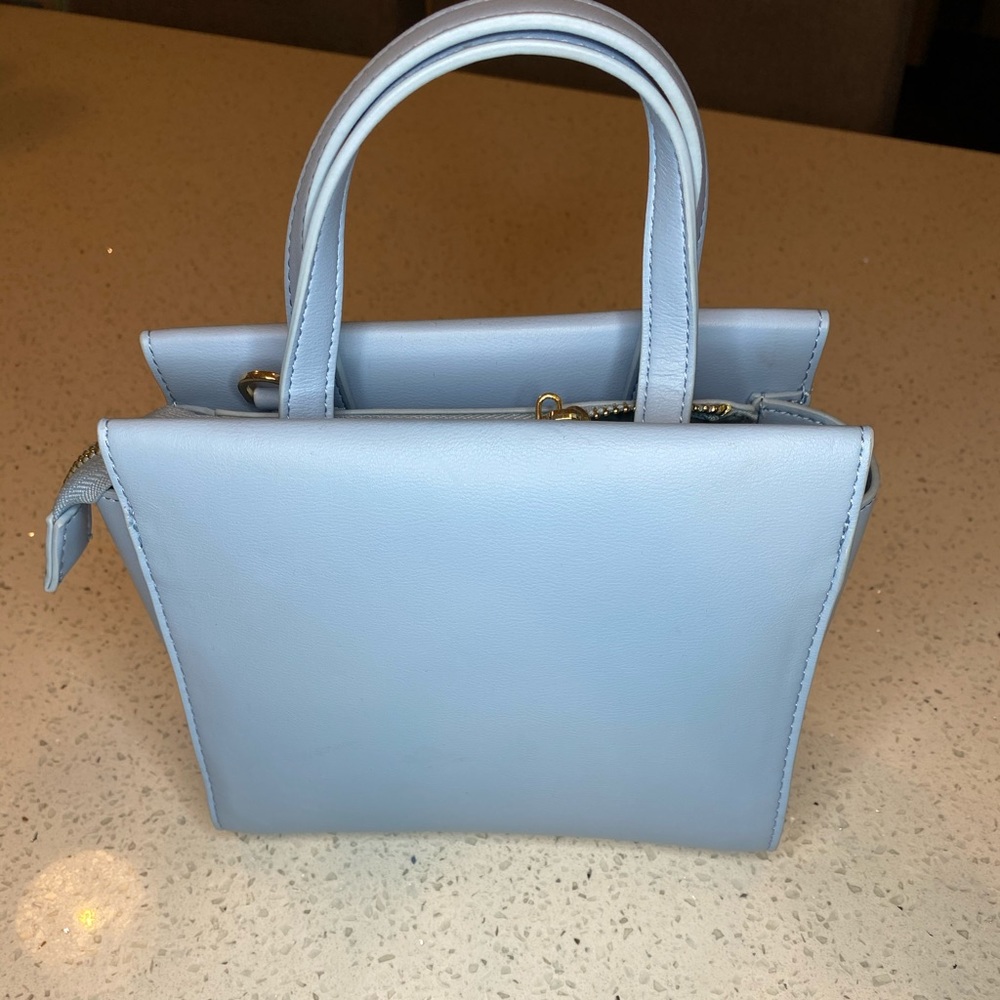 mini light blue forever 21 bag